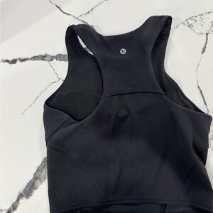 lululemon athletica Black wunder train Racerback Tank Top